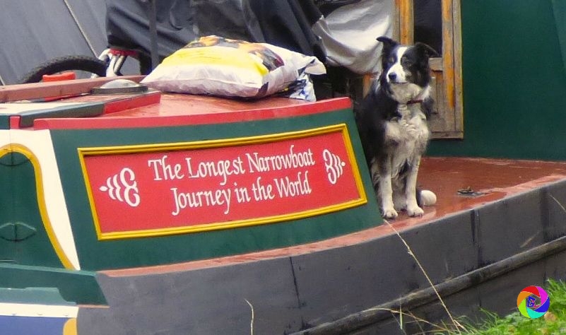 This boat has travelled across Europe and back on canals and rivers